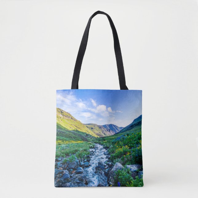 Tote Bag Fleurs | Fleurs sauvages en Colorado (Devant)