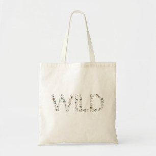 Tote Bag Fleurs florales SAUVAGES Cute tendance Fleurs mode