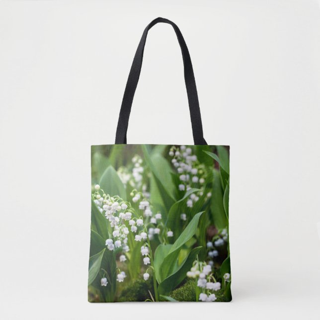 Tote Bag Fleurs | Lily de la vallée Suède (Devant)