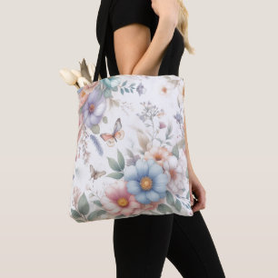 Tote Bag Fleurs Lumineuses 🌼