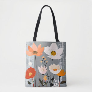 Tote Bag Fleurs MCM de médias mixtes