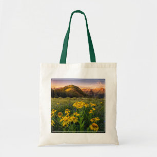 Tote Bag Fleurs Mountain Meadow Crested Butte Colorado