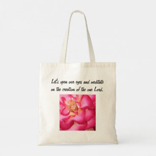 Tote Bag fleurs nature belle douce printemps feuilles joie