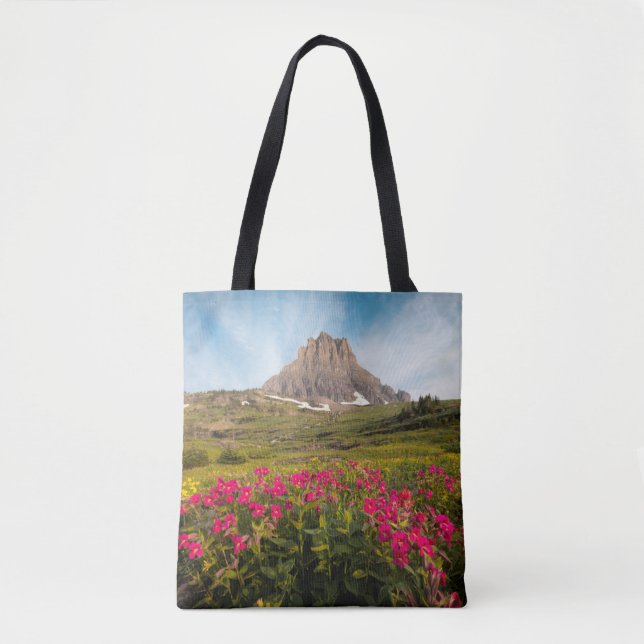 Tote Bag Fleurs | Parc national des Glaciers du Montana (Devant)