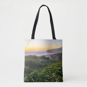 Tote Bag Fleurs   Père Noël Cruz Californie