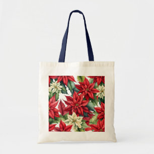 Tote Bag Fleurs Poinsettia