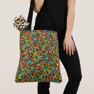 Tote Bag Fleurs rétro