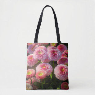 Tote Bag Fleurs rosesSac à puce