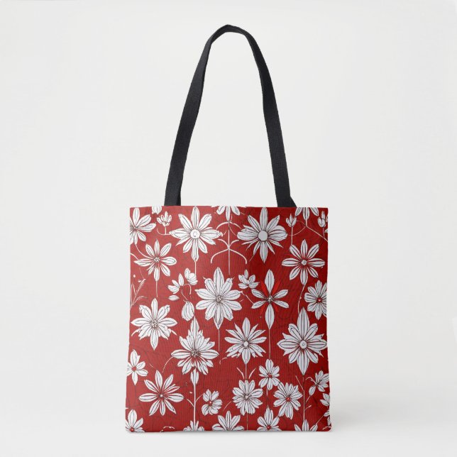 Tote Bag Fleurs sauvages (Devant)