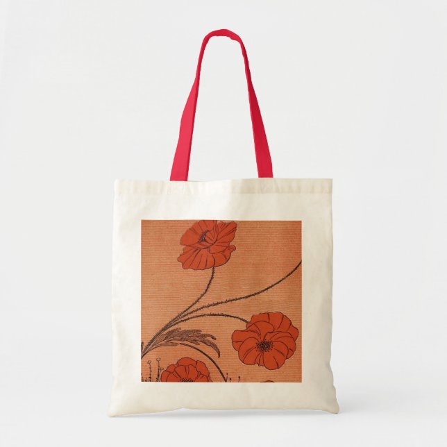 Tote Bag Fleurs sauvages (Devant)