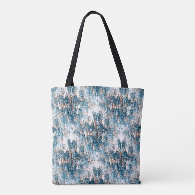 Tote Bag Fleurs sauvages d'hiver.... (Dos)
