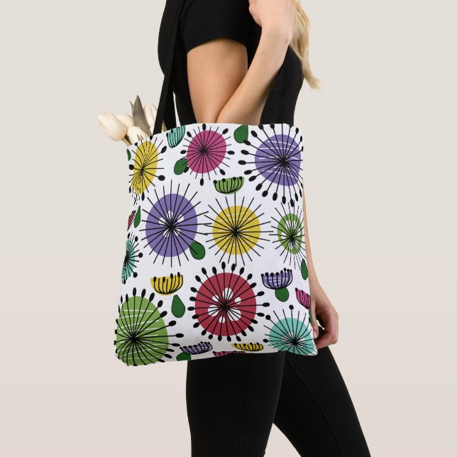 Tote Bag Fleurs Scandi (De près)