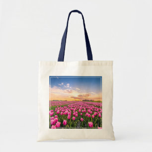 Tote Bag Fleurs   Tulips Holland Sud, Pays-Bas
