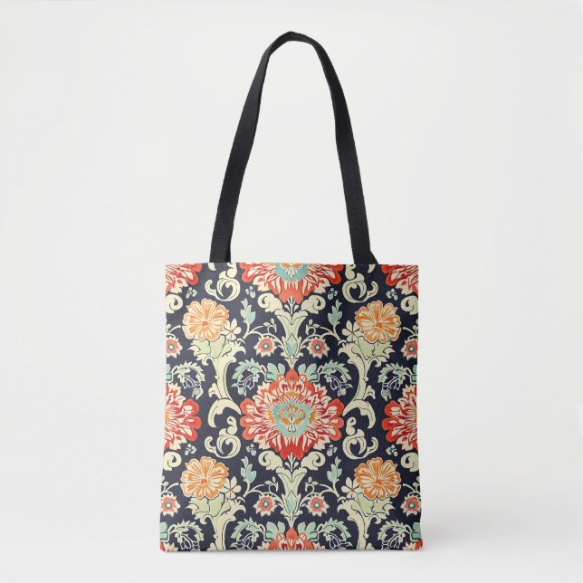 Tote Bag Fleurs vintages (Devant)