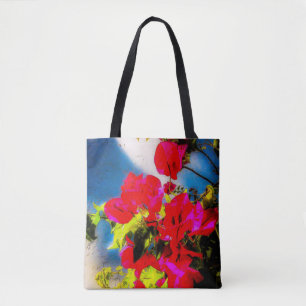 Tote Bag Fleurs vives Fourre-tout