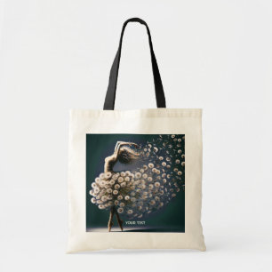 Tote Bag Fleurs volantes Imaginaire Danseuse mignonne