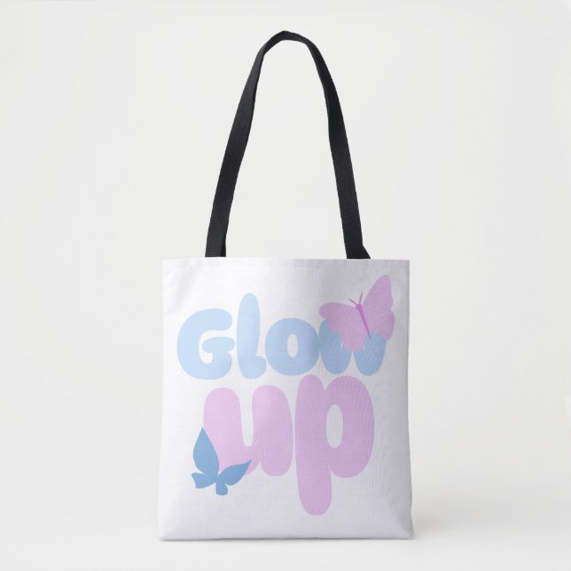 Tote Bag Flexibilité Gras Papillon Design esthétique (Devant)