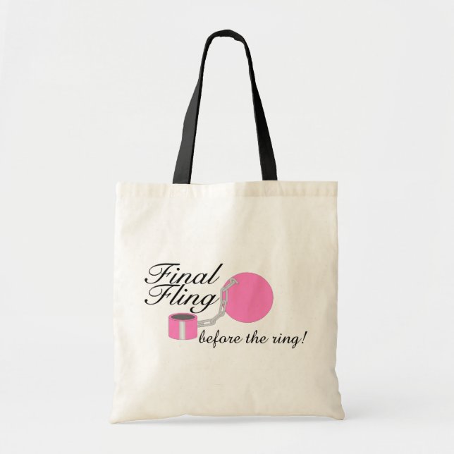 Tote Bag Fling final avant l'anneau (Devant)