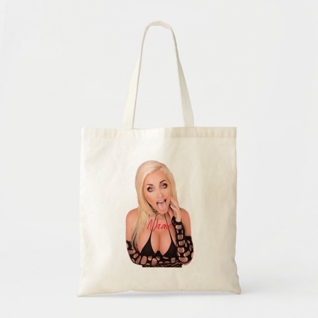 Tote Bag Flirty blonde Thunder_Cove (Devant)