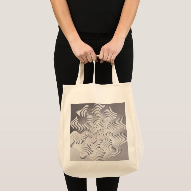 Tote Bag flocon d'argent (Devant (produit))