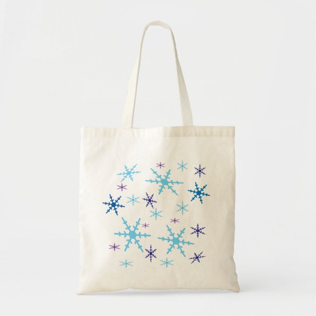 Tote Bag Flocon de neige (Devant)