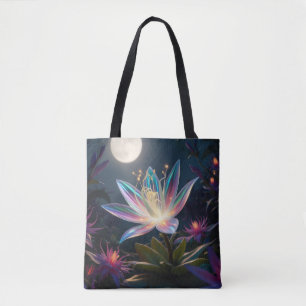 Tote Bag Floraison au clair de lune