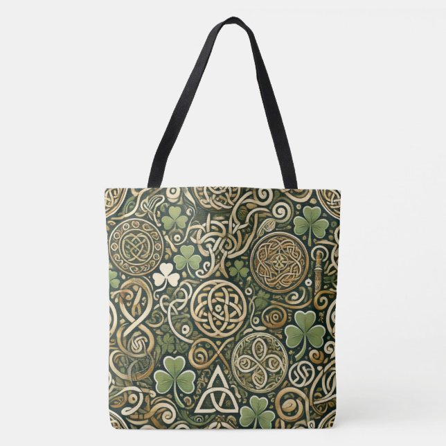Tote Bag Floraison celtique (Devant)