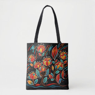 Tote Bag Floraison Nocturne