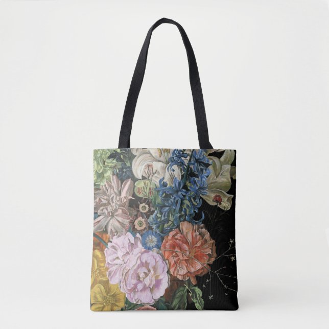 Tote Bag Floral baroque - Bouquet (Devant)