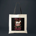 Tote Bag Floral Goat Farm Animal Women Girls<br><div class="desc">Floral Goat Farm Animal Women Girls Flowers Vintage Goat Venin. Parfait pour papa,  maman,  papa,  men,  women,  friend et family members on Thanksgiving Day,  Christmas Day,  Mothers Day,  Fathers Day,  4th of July,  1776 Independent Day,  Vétérans Day,  Halloween Day,  Patrick's Day</div>