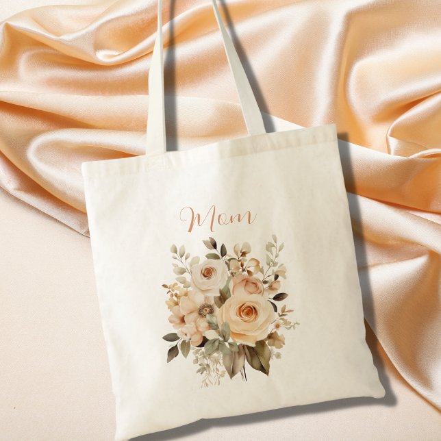 Tote Bag Floral Maman (Créateur téléchargé)