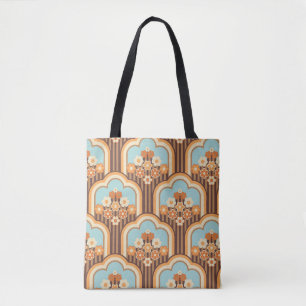 Tote Bag Floral Retro : les années 70 revival du papier pei