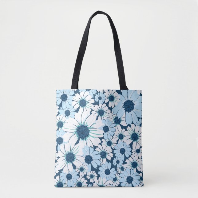 Tote Bag Floral seamless pattern /flower textilepattern, ab (Devant)