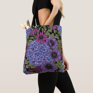 Tote Bag Floraux de jardin gras