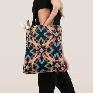Tote Bag Flore Et Glamour Faisant De La Mode Mignonne