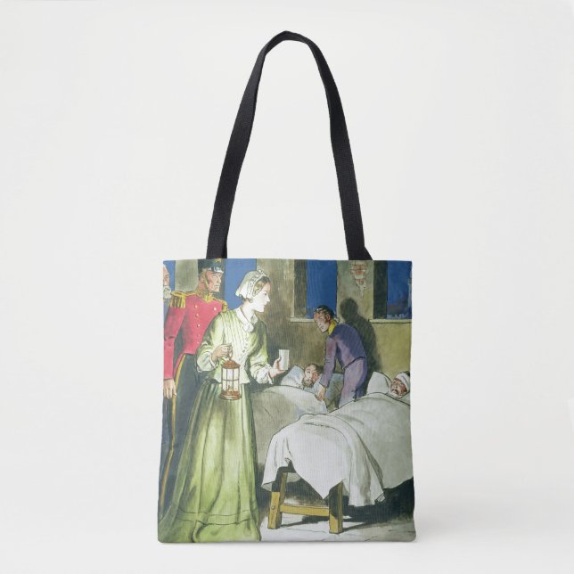 Tote Bag Florence Nightingale (1820-1910) des 'piaulements (Devant)