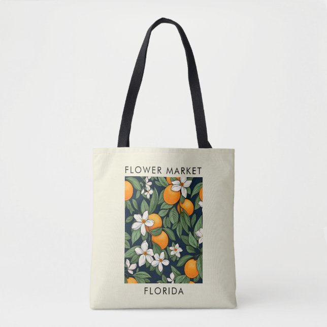 Tote Bag Florida State Orange Blossom Market (Devant)