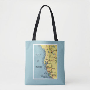 Tote Bag Floride vintage golfe du Mexique