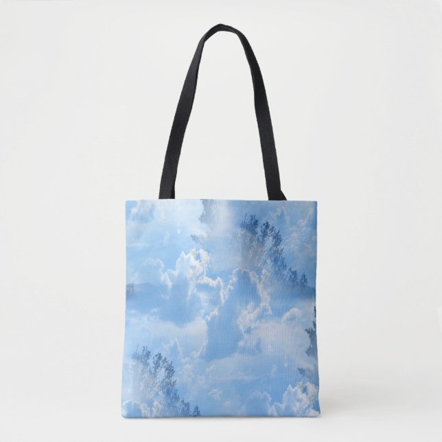 Tote Bag Flottant dans les nuages... (Devant)