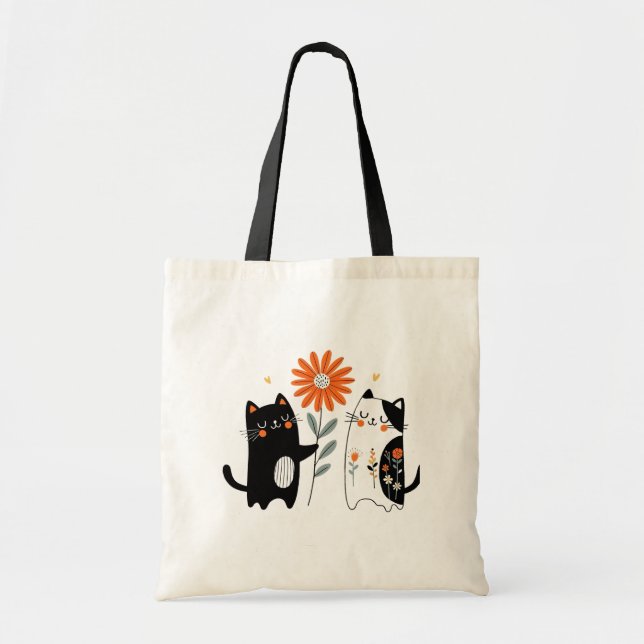 Tote Bag Flower Friends (Devant)