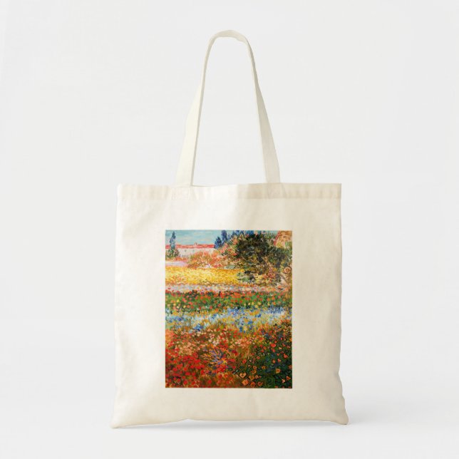 Tote Bag "Flower Garden" Vincent de Gogh. (Devant)