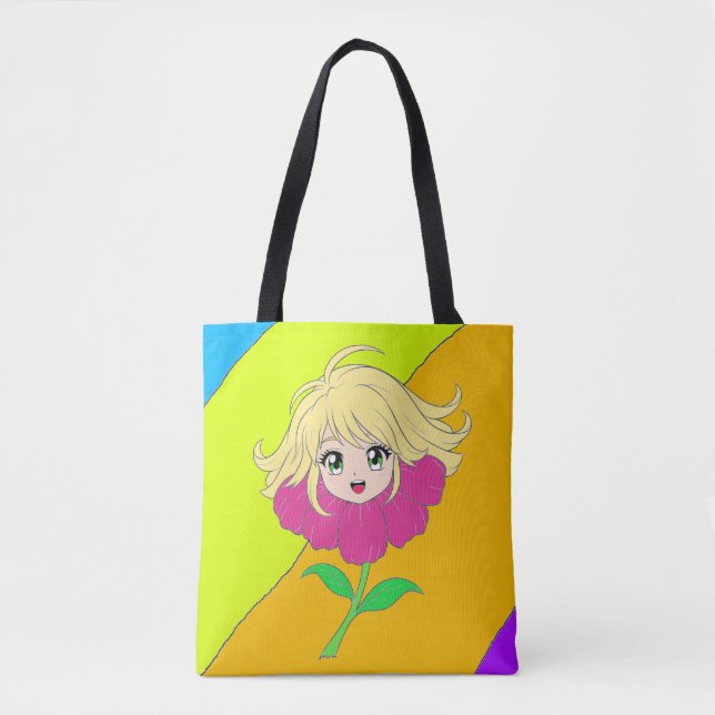 Tote Bag flower girl (Devant)