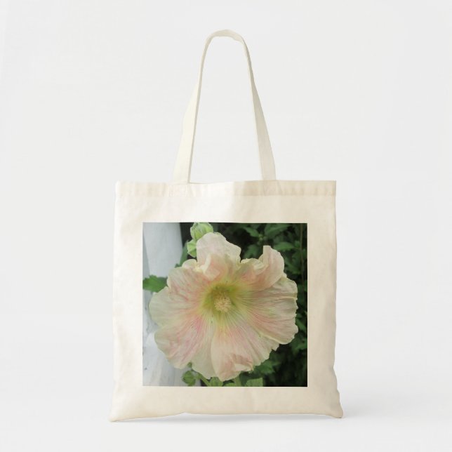 Tote Bag Flower Hollyhock (Devant)