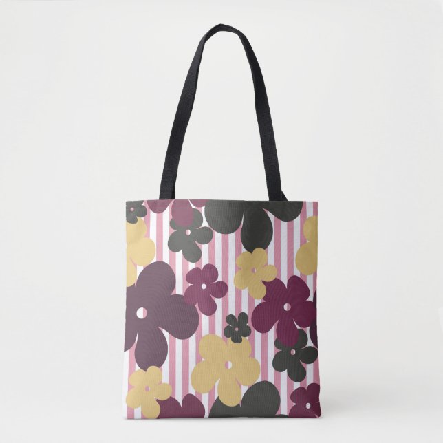 Tote Bag Flower Power (Devant)