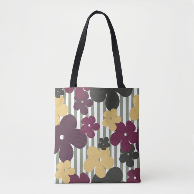 Tote Bag Flower Power  (Devant)