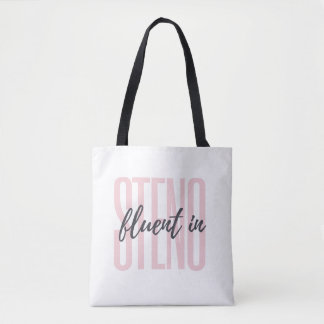 Tote Bag Fluide dans le steno fourre-tout