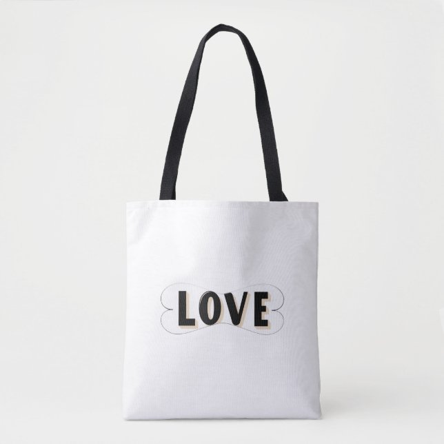 Tote Bag Flux d'amour (Devant)