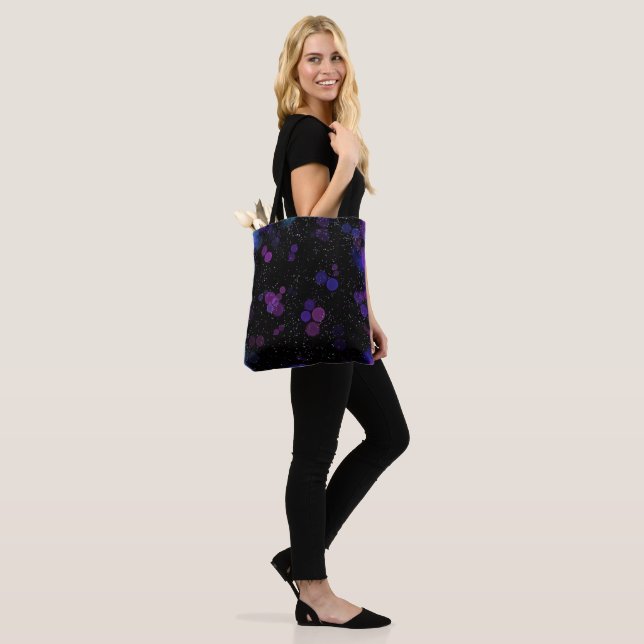 Tote Bag Flux de bulle cosmique (Sur le modèle)