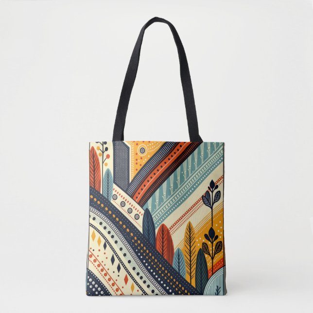 Tote Bag Flux de Paysage (Devant)