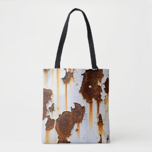Tote Bag Flux de rouille blanche corrompu